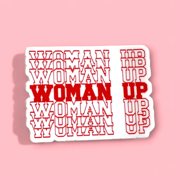 Feminist Woman Up sticker