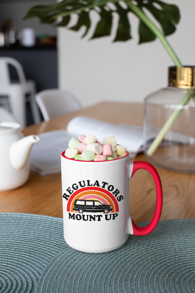 Regulators Mount Up Mom Van Mug or Tumbler