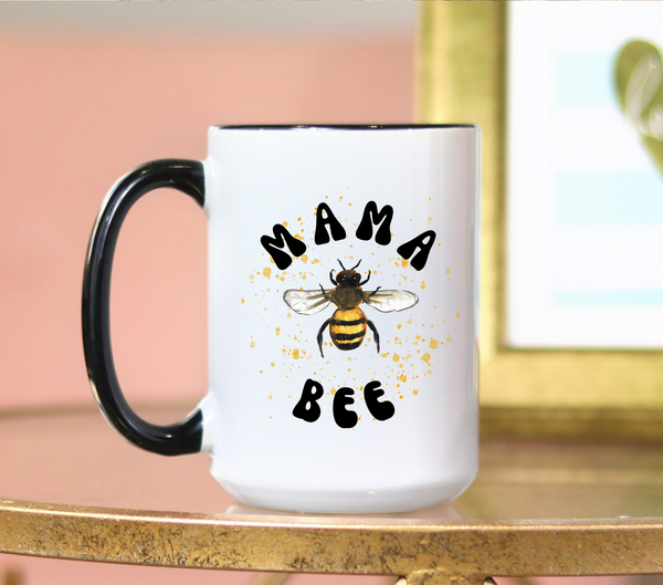 Mama Bee Ceramic Mug, Wine Tumbler or Skinny Tumbler