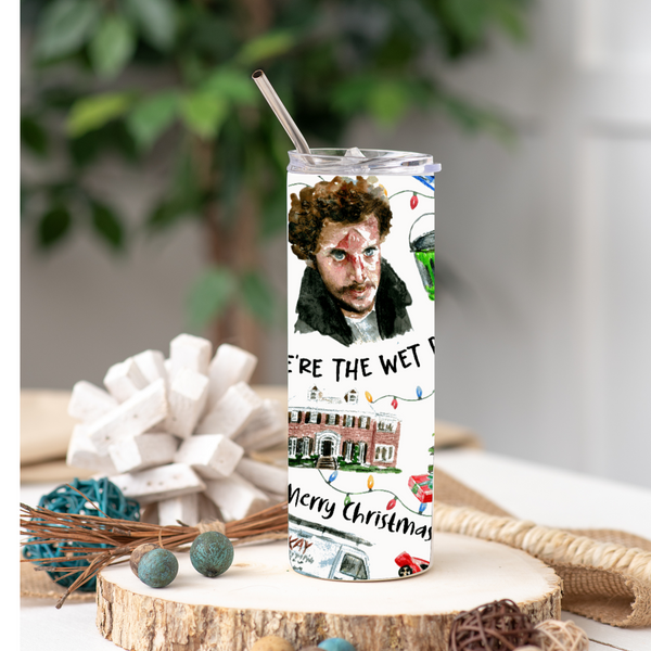 home alone gift, funny christmas mug, christmas tumbler, home alone gift, merry christmas ya filthy animal