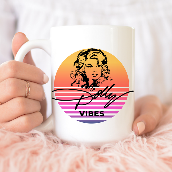 Gift For Country Music Fan, In Dolly We Trust Mug, Dolly Parton Gift, Dolly Mug, Dolly For President, Dolly Parton Gift, Cowgirl, Cowboy Hat