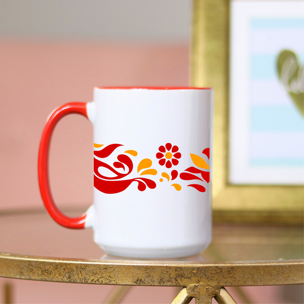 Merry Mushroom Pyrex, Pyrex Design, Mushroom, Retro mug, retro style,Pyrex Friendship Mug, Pyrex Friendship Design, Retro Pyrex, retro inspired mug