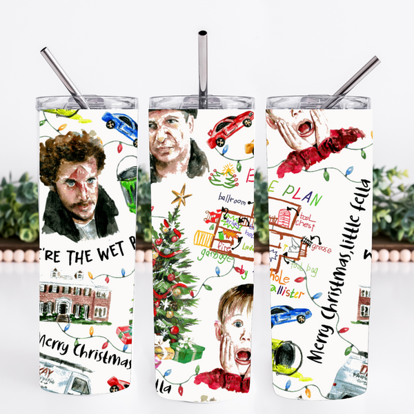 home alone gift, funny christmas mug, christmas tumbler, home alone gift, merry christmas ya filthy animal