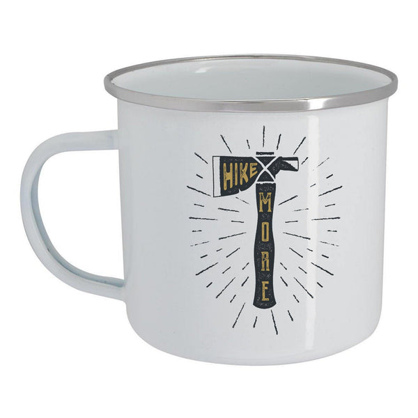 Hike More Camping Aluminum Mug