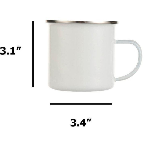 Camping is my Therapy Enamel Camp Tin Mug - With Love Louise