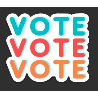 Vote sticker