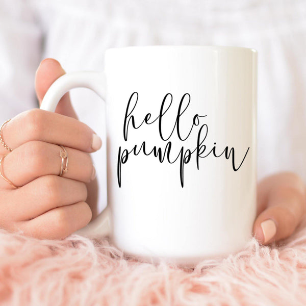 Hello Pumpkin Mug - With Love Louise