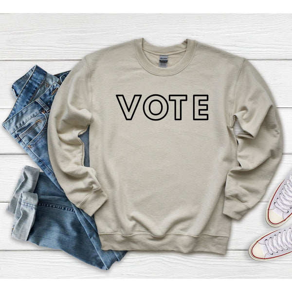 Women's vote sweatshirt - With Love Louise
