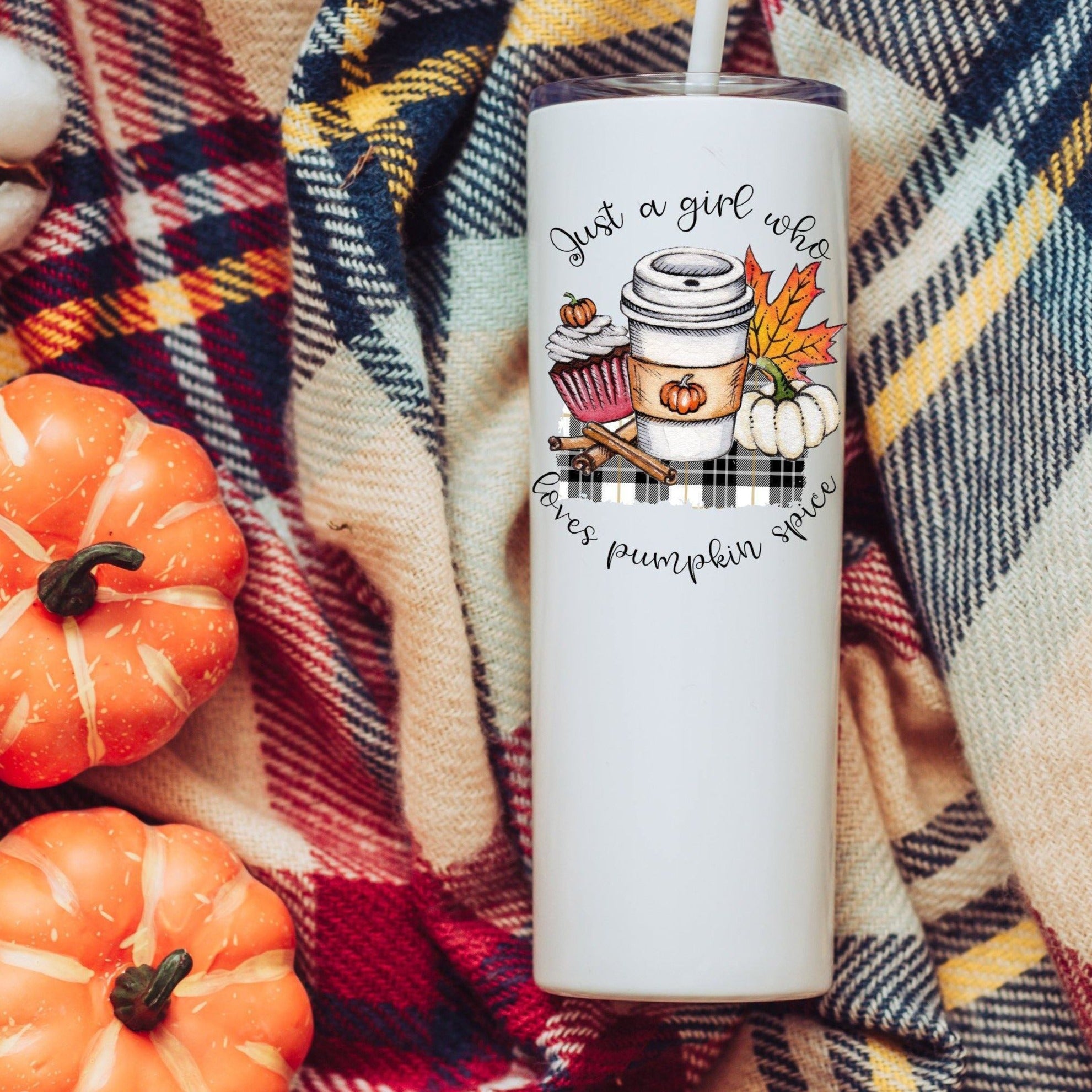 Fall - Personalized Pumpkin Spice and Everything Nice Stainless Steel  Tumbler