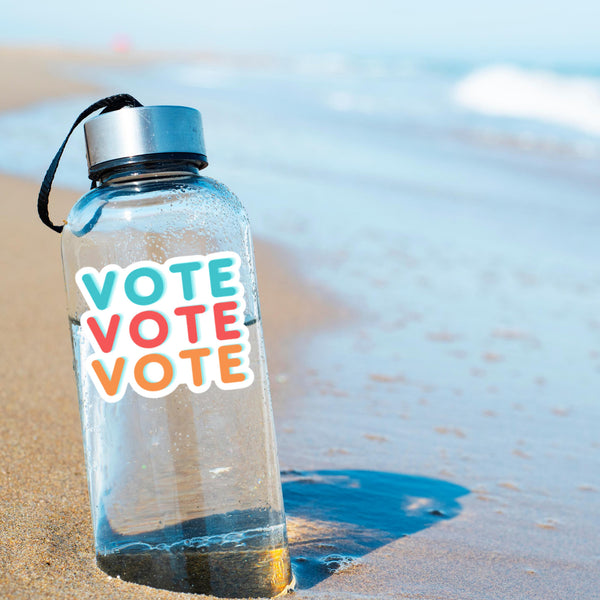 Vote sticker