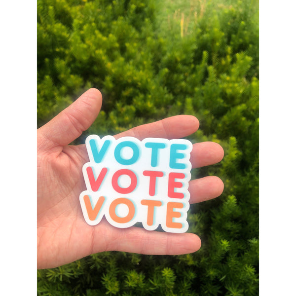 Vote sticker