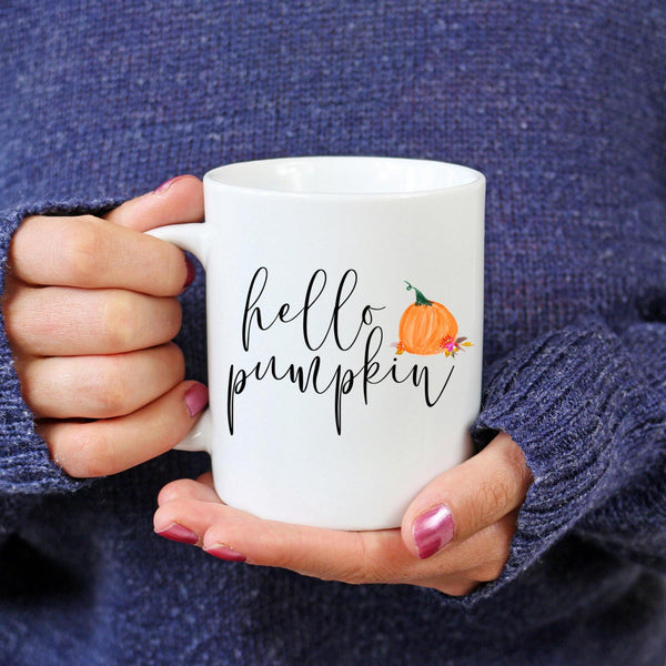 Hello Pumpkin Mug - With Love Louise