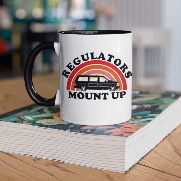 Regulators Mount Up Mom Van Mug or Tumbler