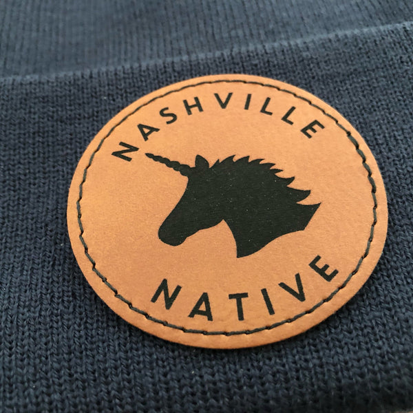 nashville native unicorn hat, nashville native, nashville hat, nashville beanie, unicorn beanie, nashville tennessee hat