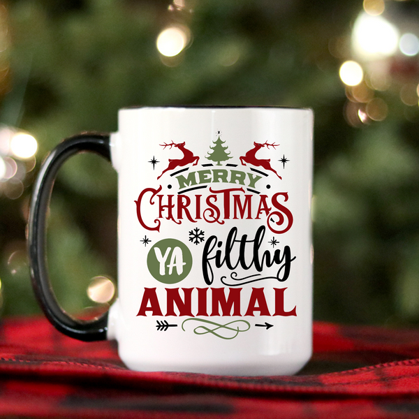 Home Alone Quote Gift,  Movie, Dirty Santa, Christmas Mug, funny gift for him, funny gift for her