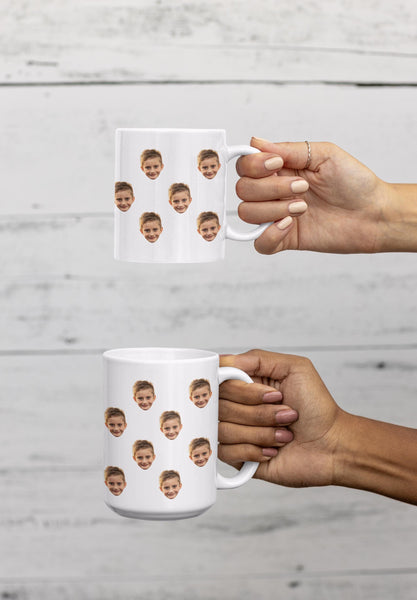 Custom Face Mug - Custom Baby Face - Baby Face Mug - Your Face Mug - Easter Gift- Father's Day Gift - Mother's Day Gift - Funny Gift Ideas