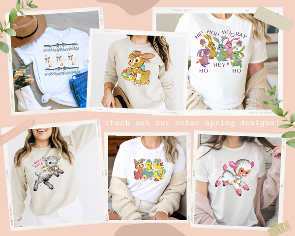 a collage of photos of women wearing tshirts
