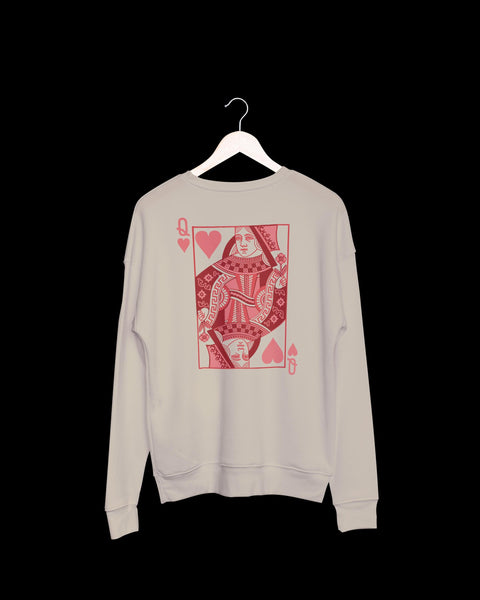 Queen of Hearts Sweatshirt
Valentine&#39;s Day Sweatshirt for Women
Pink and Red Sweatshirt
Romantic Sweatshirt for Her
Valentine Queen Sweatshirt Queen Card Sweatshirt
Heart Design Sweatshirt
Cute Valentine&#39;s Outfit
Gift for Her Valentine&#39;s Day