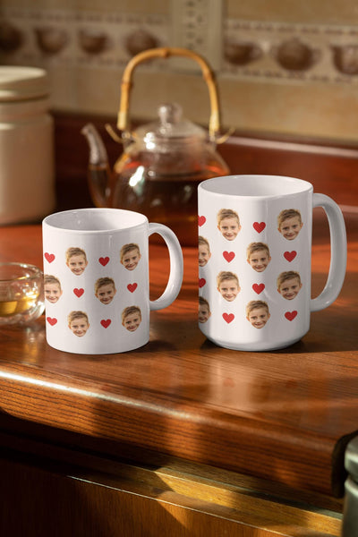 Custom Face Mug - Custom Baby Face - Baby Face Mug - Your Face Mug - Easter Gift- Father's Day Gift - Mother's Day Gift - Funny Gift Ideas