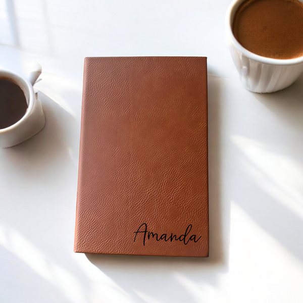 Personalized Journal - Engraved Leather Journal - Personalized Notebooks - Birthday Gift - Engraved Notebook