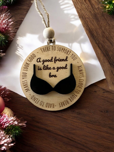 Ornament for Friend, Ornament for Best Friend, Friendship Ornament, Funny Ornament for her