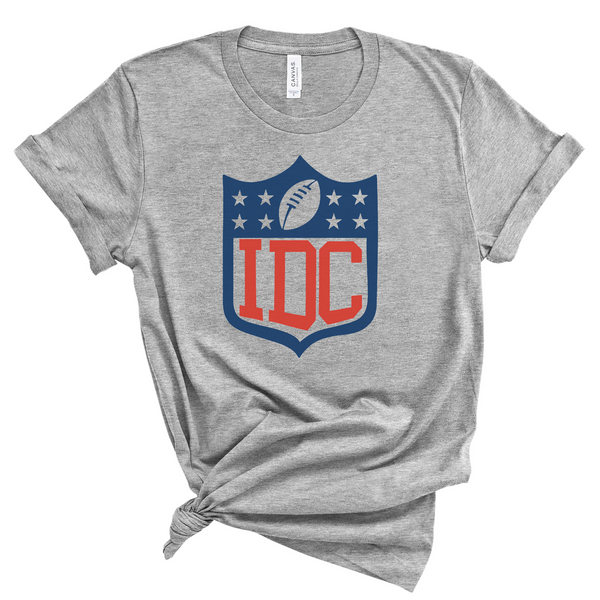 I Don't Care Football Sweatshirt  IDC Superbowl Sweatshirt or Tee
