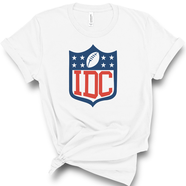 I Don't Care Football Sweatshirt  IDC Superbowl Sweatshirt or Tee