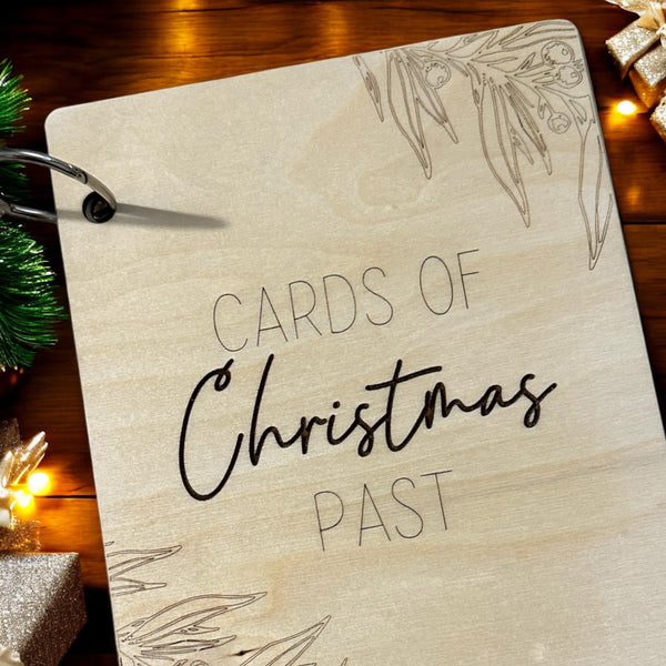 Cards of Christmas Past - Christmas card holder