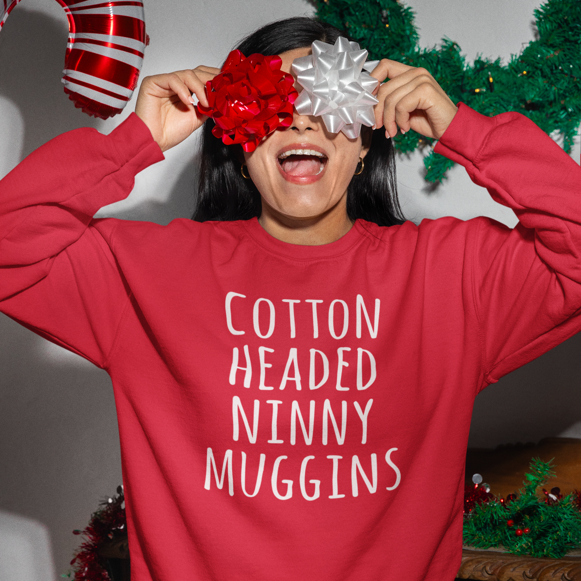 Cotton Headed Ninny Muggins Sweatshirt With Love Louise