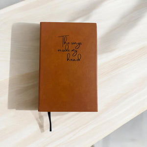 Songwriting Journal - Engraved notebook