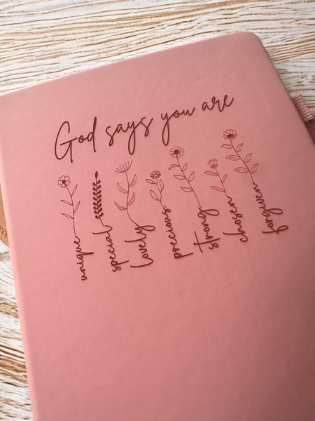 Be Still and know that I am God Prayer Journal, Psalm 46:10, Prayer Journal for Women, Bible Study Notebook