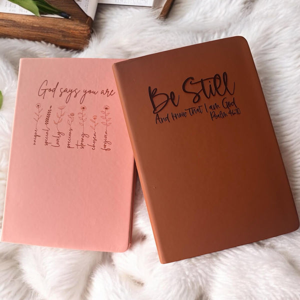 Birth Flower Name Journal, Gratitude Journal, Personalized Journal, Prayer Journal, Journal Personalized, Self Care Journal Wellness Journal