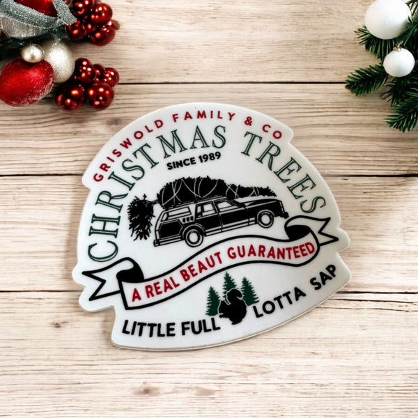 Griswold Tree Farm Christmas Sticker