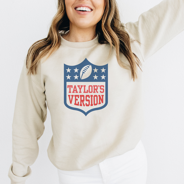 Taylors Version Football Sweatshirt or Tee