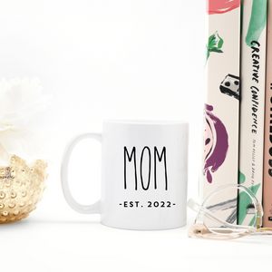 new mom mug, new mom gift, new parent gift, mom to be, baby shower gift, baby gift, first mothers day gift