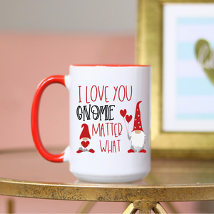 Gnome Valentines Day Mug - With Love Louise