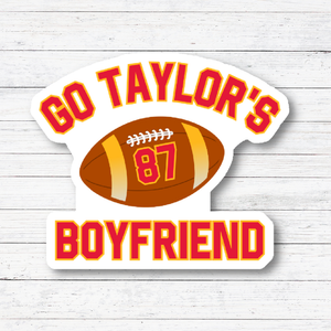 Oily Graphic Creations - Go Boyfriend- Taylor & Travis Stickers/Magnet: Glossy Vinyl