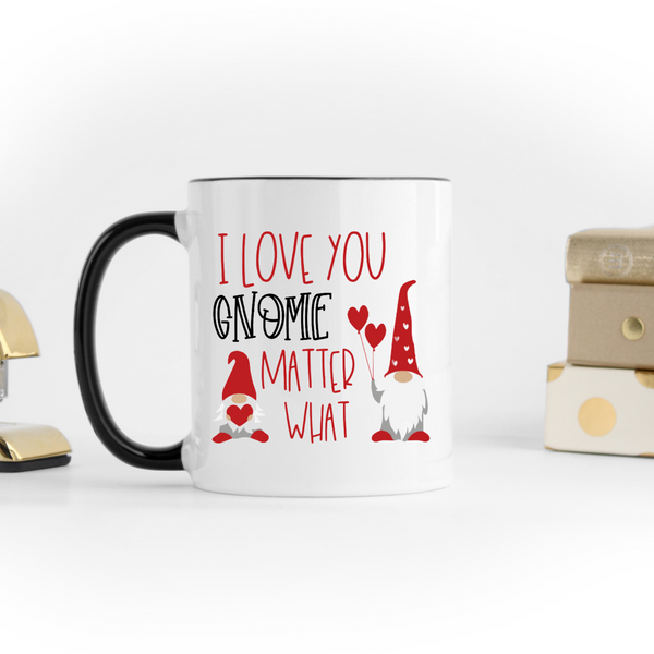 Gnome Valentines Day Mug - With Love Louise