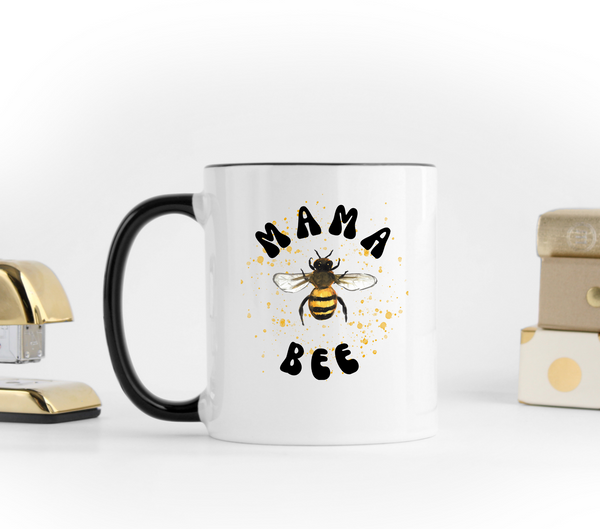 Mama Shirt, Mama Bee Shirt, Funny Mom Gift, New Mom Shirt, Baby Shower Gift for Mom, Baby Announcement, Mommy MUG, Mommy Gifts