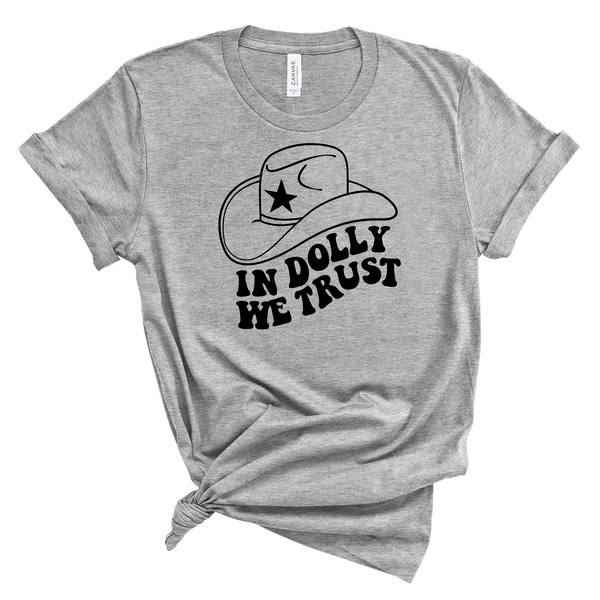 In Dolly We Trust Retro Style Shirt