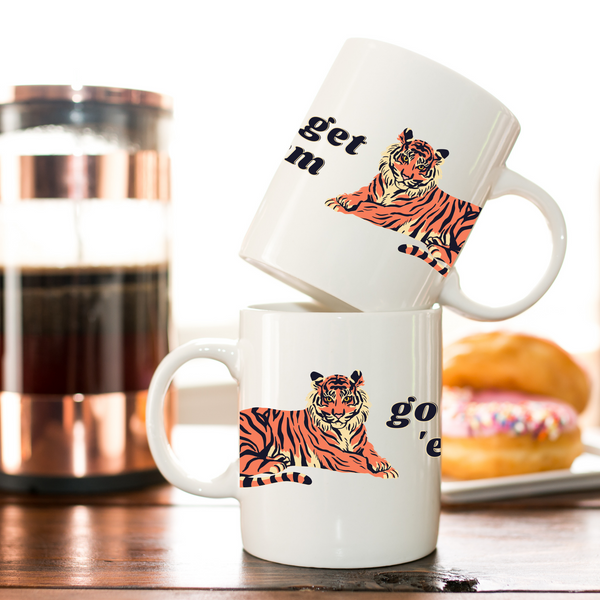 Go Get 'Em Tiger Ceramic Mug