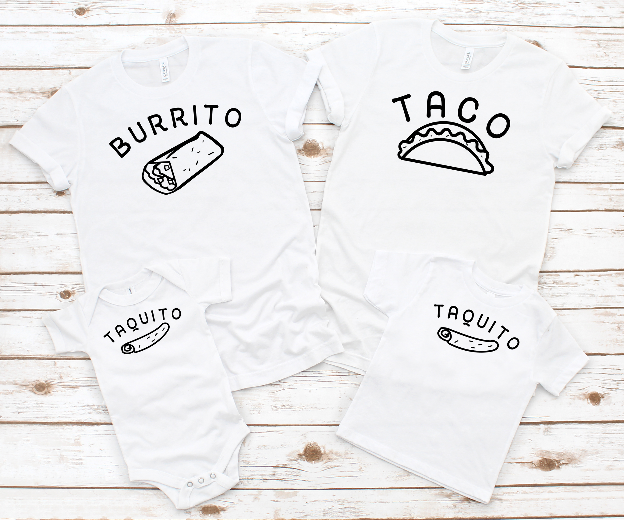 Matching Family Shirts, taco shirt, burrito shirt, taquito shirt. fathers day gift, Daddy and Me Shirts, Mommy and Me Shirts