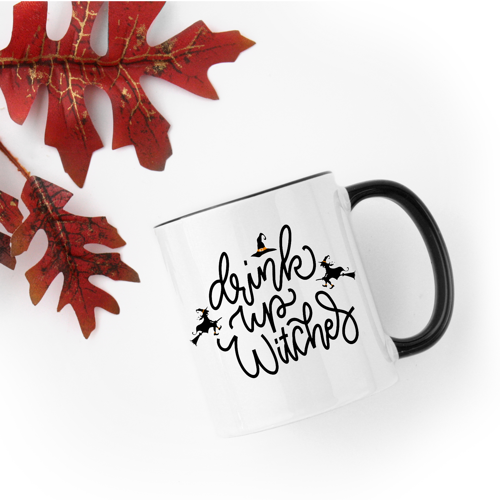 Halloween Witch Cricut Coffee Mugs - Living La Vida Holoka