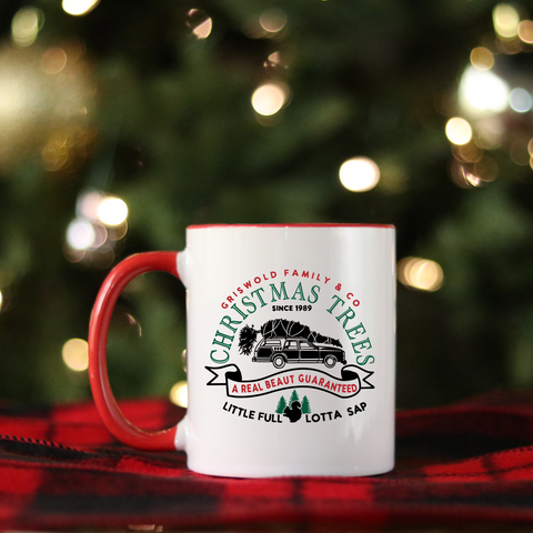 Griswold Christmas Tree Farm Ceramic Mug