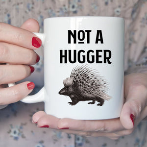 Not A Hugger Porcupine Ceramic Coffee Mug - With Love Louise