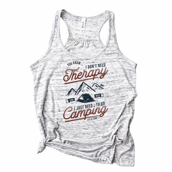 Camping Therapy Shirt - With Love Louise