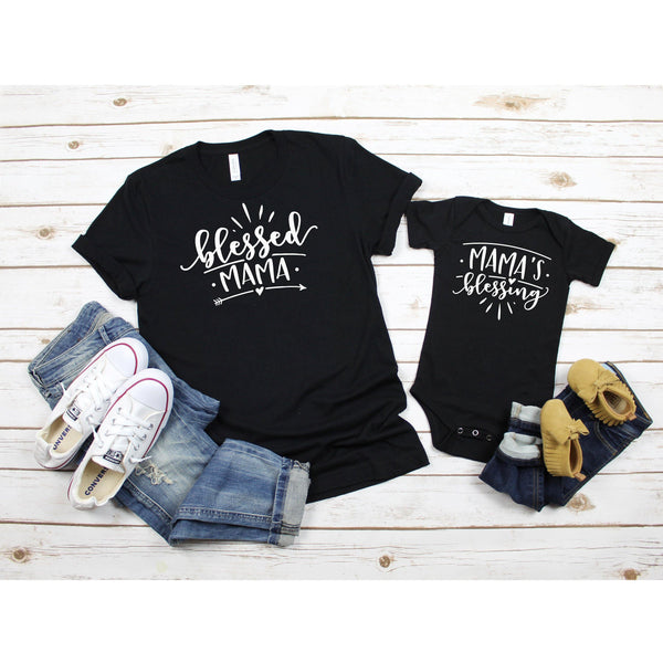 Blessed Mama - Mamas Blessing Shirt Set - With Love Louise