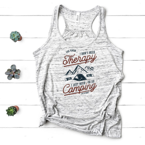 Camping Therapy Shirt - With Love Louise