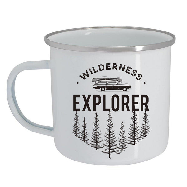 Wilderness Explorer Enamel Camp Tin Mug