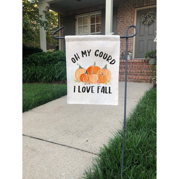 Fall Garden Flag - With Love Louise